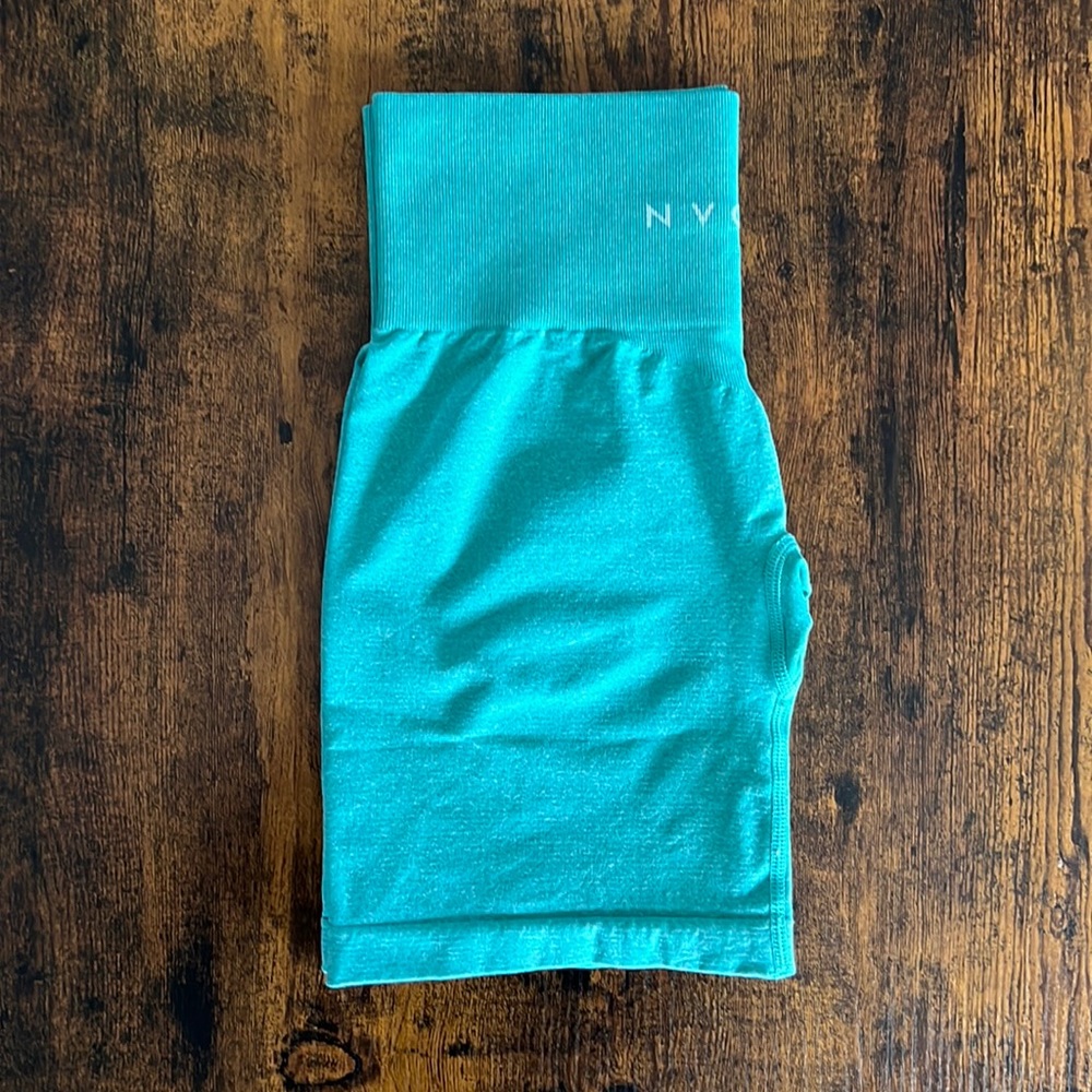 XS NVGTN Turquoise Pro Seamless Shorts